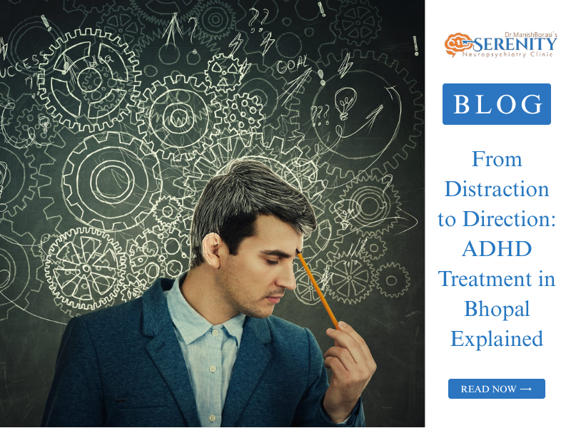Man struggling with focus and attention representing ADHD Treatment in Bhopal